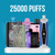 25000 Puffów